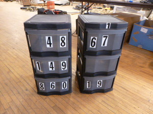 lot 64 image: 2 Plastic Storage Containers