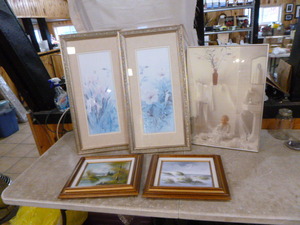 lot 82 image: 5 Framed Prints