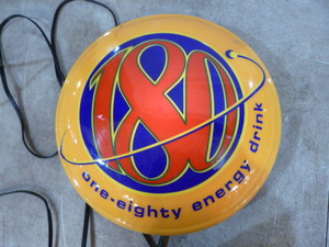lot 84 image: 180 Energy Drink Lighted Sign
