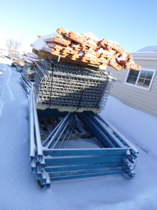lot 5 image: Prest (Canted) Racking