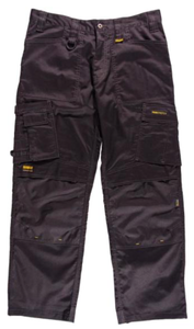 lot 69 image: New Dewalt Stretch Mens 34 in. W x 33 in. L Black PolyesterCottonElastane Heavy-Duty Stretch Work Pant