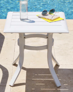 lot 93 image: New allen  roth Truxton Square Outdoor End Table