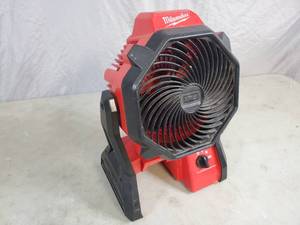 lot 12 image: Milwaukee M18 Cordless Jobsite Fan