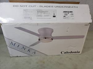 lot 88 image: New Minka Caledonia Designer Ceiling Fan