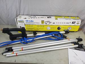 lot 110 image: 18 ft Telescoping Pressure Washing Wand