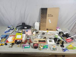 lot 113 image: Customer Returned Hardware, Tools, Door Knobs, and More