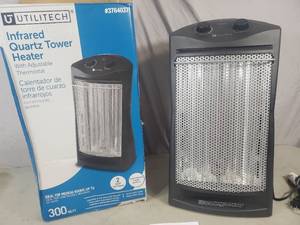 lot 142 image: Infrared Quartz Tower Space Heater