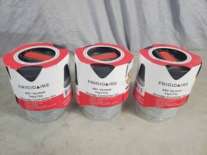lot 149 image: 3 New Frigidaire 6 pc Storge Container Sets