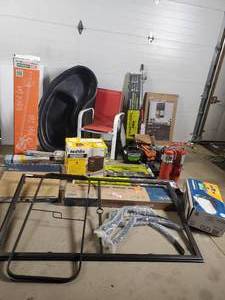 lot 6 image: Take What You Want RepairSalvage Lot - Tools, Hardware, Household