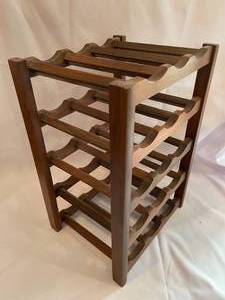 lot 54 image: Wooden Wine Rack