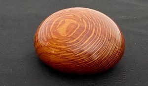 lot 93 image: Australian Lacewood Paper Weight by Tom Laser