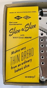 lot 144 image: Slice-a-Slice Bread Cutter