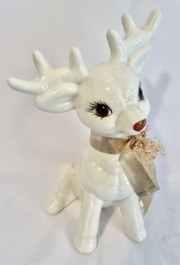lot 140 image: Charming Ceramic Deer