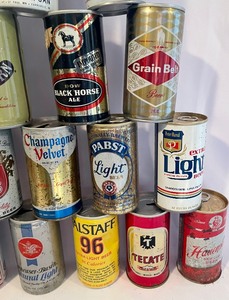 lot 155 image: Vintage Beer Cans
