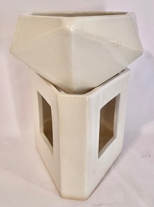lot 159 image: Abstract Signed Candle Holder