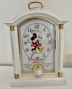 lot 190 image: 2 Seiko Mickey Mouse Clocks