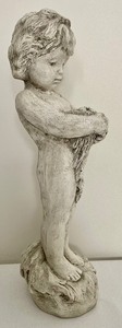 lot 191 image: Hen-Feathers Resin Figural Statue