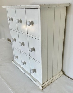 lot 230 image: Petite 9 Drawer Cabinet