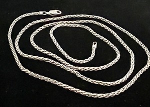 lot 126 image: Sterling Silver Chain
