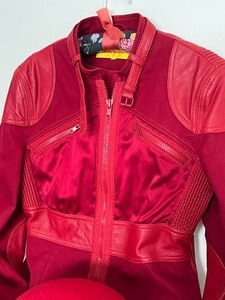 lot 117 image: Vintage Ladies Red Jacket and Coordinating Stylish Hat
