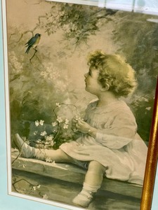 lot 106 image: Two Adorable Vintage Prints