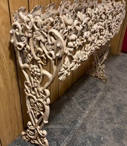 lot 251 image: Ornate Metal Plant Stand