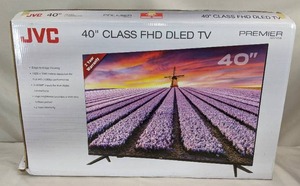 lot 9 image: JVC 40 Class Premier Series 1080p LED TV
