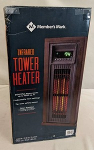 lot 19 image: Members Mark 23 Infrared Tower Heater