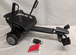 lot 7 image: Jetson Alpha L Go-Kart and Hoverboard Combo (ASSEMBLED)