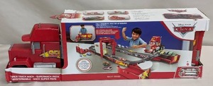 lot 37 image: DisneyPixar Cars Super Track Mack 2-in-1 Transforming Play Set