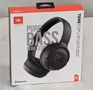 lot 50 image: JBL Tune Wireless On-Ear Headphones 510BT