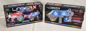 lot 52 image: (2) Laser X Revolution Two Player Laser Tag Gaming Blaster Set