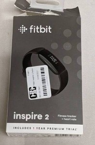 lot 63 image: Fitbit Inspire 2 Black Fitness Tracker