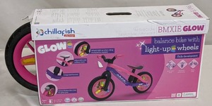 lot 55 image: Chillafish BMXie GLOW Lightweight Balance Bike with Light-Up Wheels