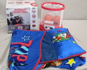 lot 66 image: Franklin Sports Runaway Floor Basketball AND PAW Patrol Toddler Nap Pad