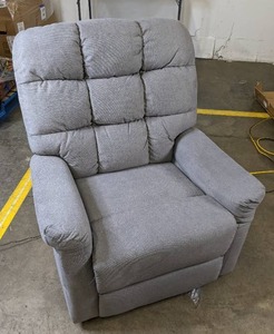 lot 112 image: Large Grey Sofa Chair