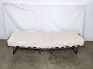 lot 140 image: Extra Guest Folding Bed with Memory Foam Mattress