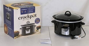 lot 157 image: Crockpot 4 qt. Count Down Slow Cooker
