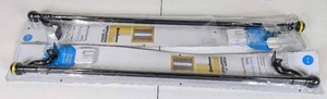 lot 199 image: (2) Twist and Shout Easy Install Curtain Rod - Room Essentials