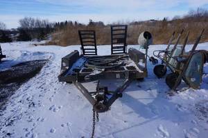 1987 Nodine 11 Tandem Axle Equipment Trailer