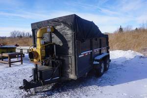 2000 Brimar 12 Tandem Axle Dump Trailer With Hiway Brand Vac Collection System