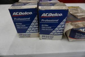 AC Delco Oil Filters and Spark Plug Wiring Kit