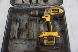 DeWalt Brand Cordless Drill Driver With Case