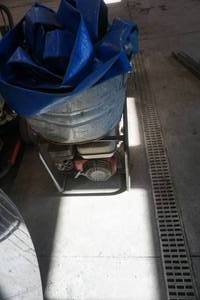 Gas Powered Trash Pump With Discharge Hoses