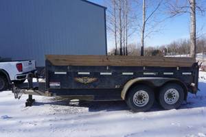 2006 H&H 14 Tandem Axle Hydraulic Dump Trailer