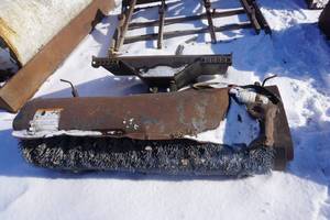 Universal Mount Skid Loader Skid Steer 5 Hydraulic Sweeper Attachment