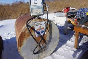 500 Gallon Fuel Tank With Electric Pump