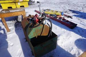Portable Fuel Barrel With Fill Rite Brand Hand Pump