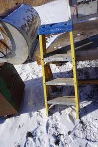 Werner 4 Fiberglass Step Ladder