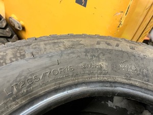 4 - Michelin LTX Trailer Tires